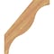 Ekena Millwork 3 1/2"W x 22"D x 26"H Funston Smooth Knee Brace, Western Red Cedar BRC04X22X26FST00SWR - alternate 2